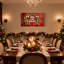 «Christmas Joy To The World Wreath», ensemble de 3 reproductions d'art sur toile-914849874