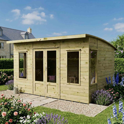 Mercia 12 x 8ft Premium Helios Summerhouse