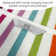 Multicoloured Striped Bath Towels - Pack Of 2