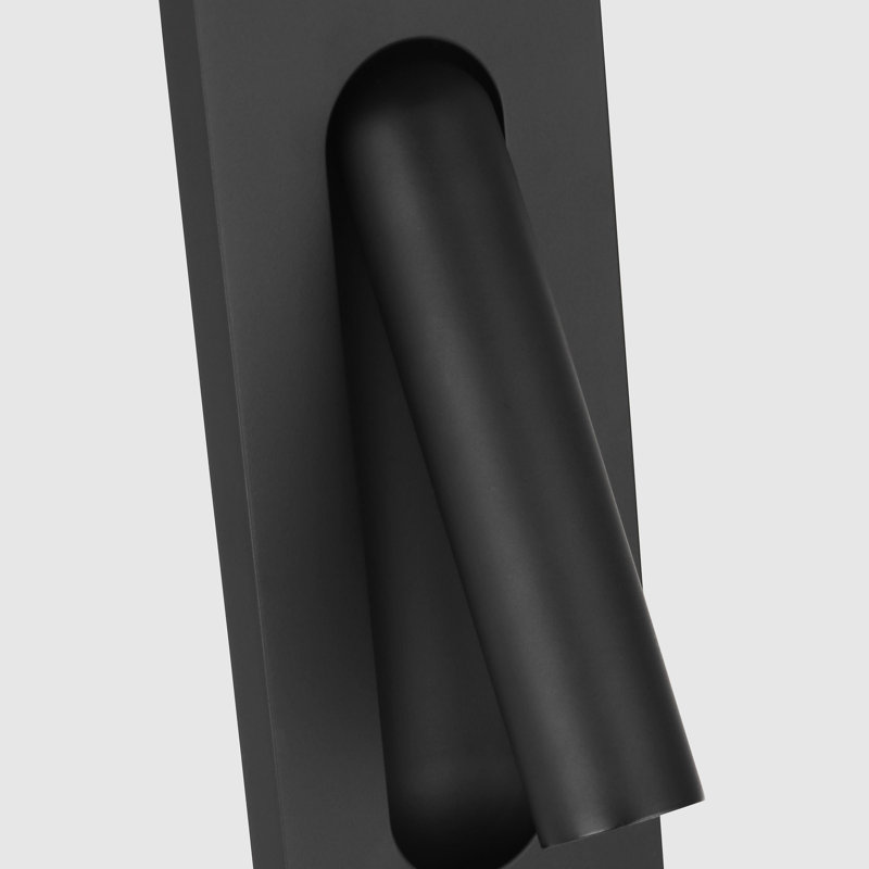 Ponte LED Flush Mounted Sconce, Nightshade Black