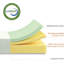 Matelas en microfibre Alwyn Home-2000421001