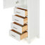 Armoire à linge en bois massif Amariani-535893120