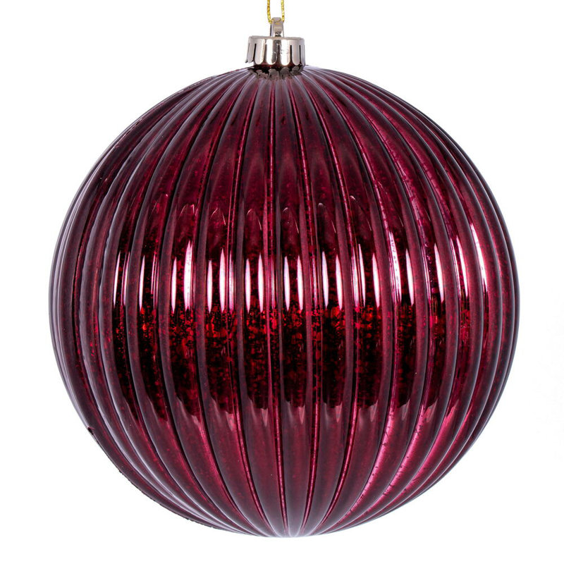 Ensemble de 6 boules de Noël Chistmas, Bourgogne