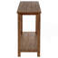 Console de canapé d'entrée en bois Castleton