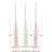 10.1'' H Glass Tabletop Candlestick