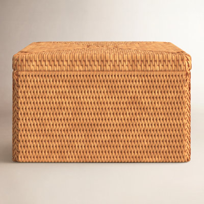 Storage Box with Lid - Flat File Organizer