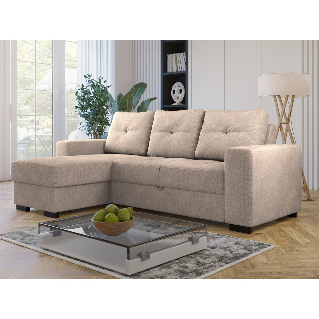 Ecksofa Shirleye mit Bettfunktion