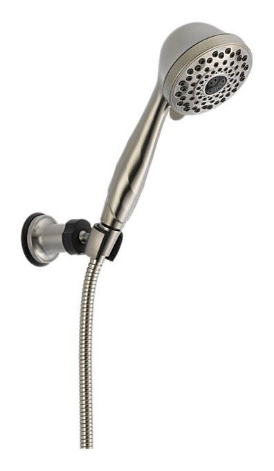 Universal Showering Components Full/Standard Handheld Shower Head, Brilliance Stainless