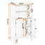 Karah Freestanding Bathroom Cabinet