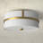 Pascaline 2 - Light 13" Flush Mount in Natural Brass-872719636
