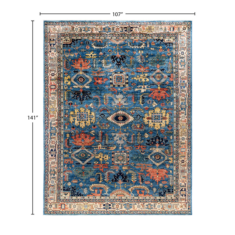 Serapi One-of-a-Kind 8' 11" X 11' 9" Hand Knotted Area Rug