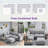 U-shaped Sectional Sofa Couch With A Movable Ottoman And A Coffee Table With Hidden Charging Devices-402062357