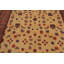 Tapis de surface en laine beige/bleu/rouge 9 pi 1 po x 12 pi 2 po noué la main one-of-kind Esperanza