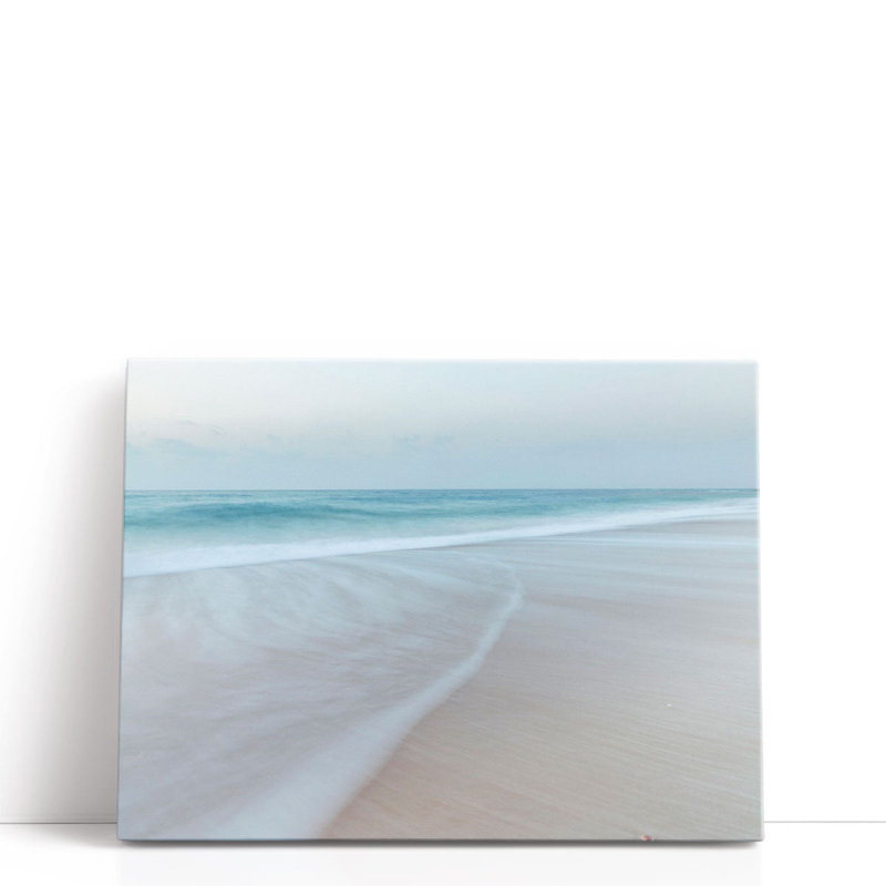 Surf, Approche de la plage 1, reproduction d'art sur toile, H 24 po x l 32 po
