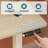Seilles 55.1" W Height Adjustable Standing Desk-1786055953