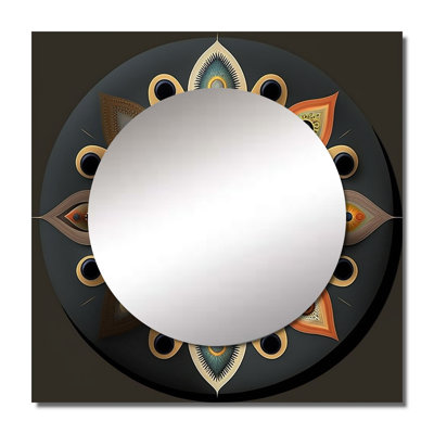 Geffre - Modern Geometric Square Mirror For Wall Art Decor