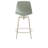 Clean Cut Swivel Counter Stool with Metal Frame-69342289-69342296