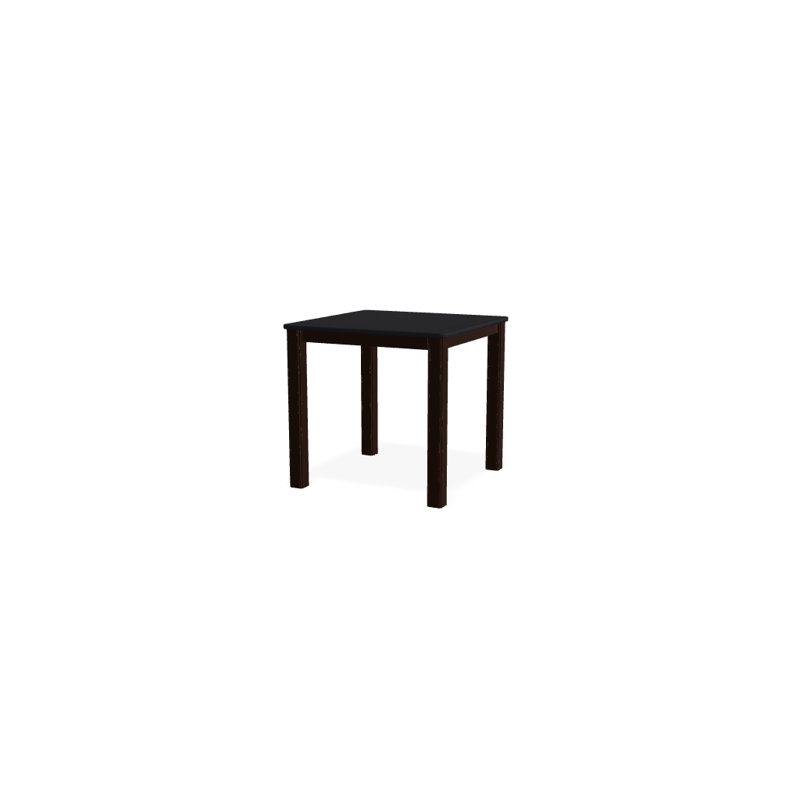 Table d'appoint Robinett, Noir P70, Kona texturé