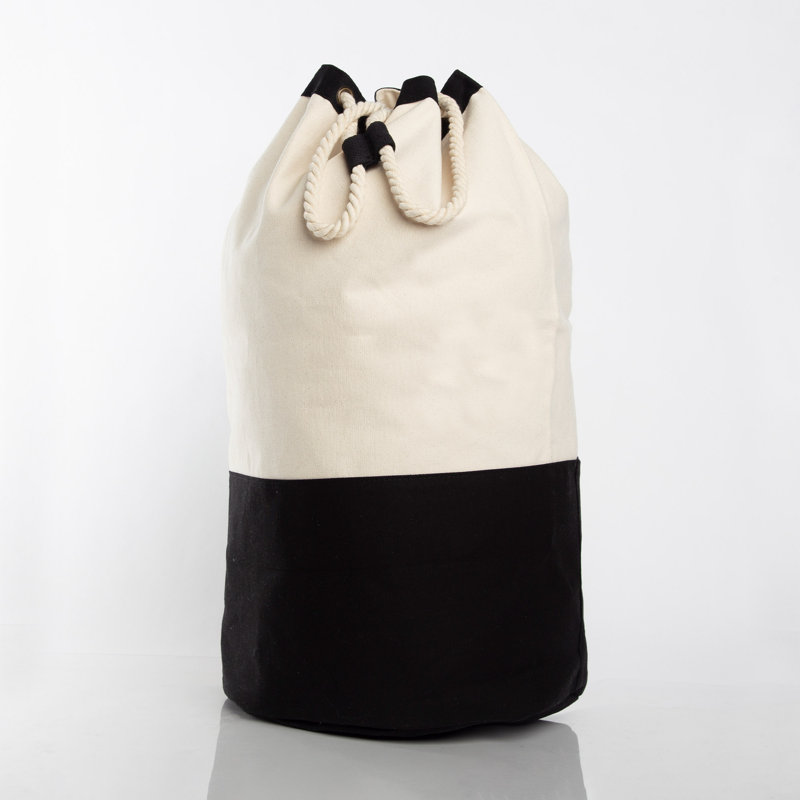 Laundry Duffel Bag, Black