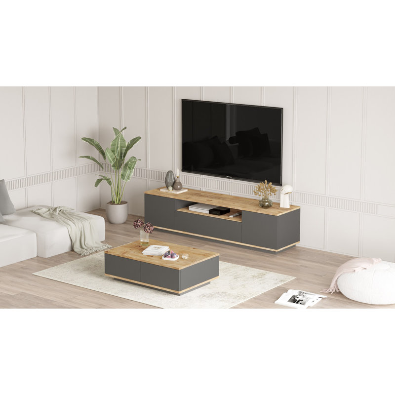 Ensemble de meubles de salon, Gris