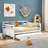 Daybed Wood Bed With Trundle-201434251-201434252