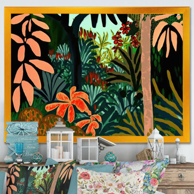 Bounties and Blooming Wilderness Blessings I - reproduction sur toile