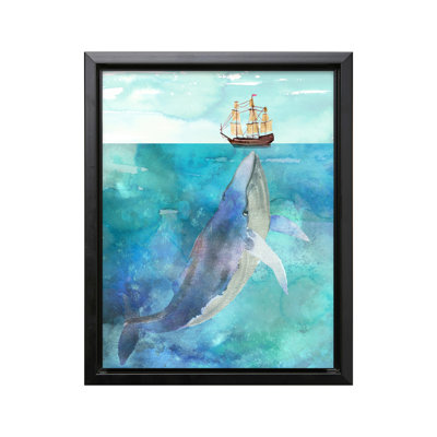 Whale And Ship