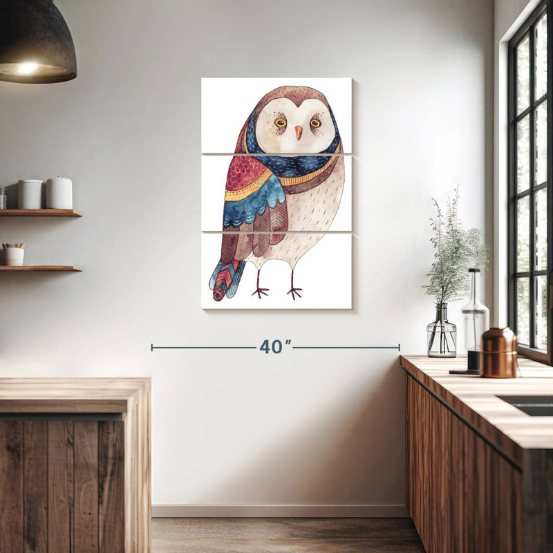 Brampt Odd Owl, 38" H x 24" W