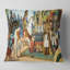 Portrait ancien oreiller illustration historique