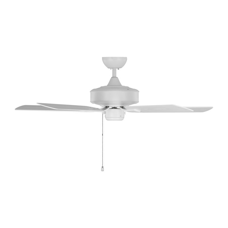 Ventilateur de plafond 44 po, Blanc mat