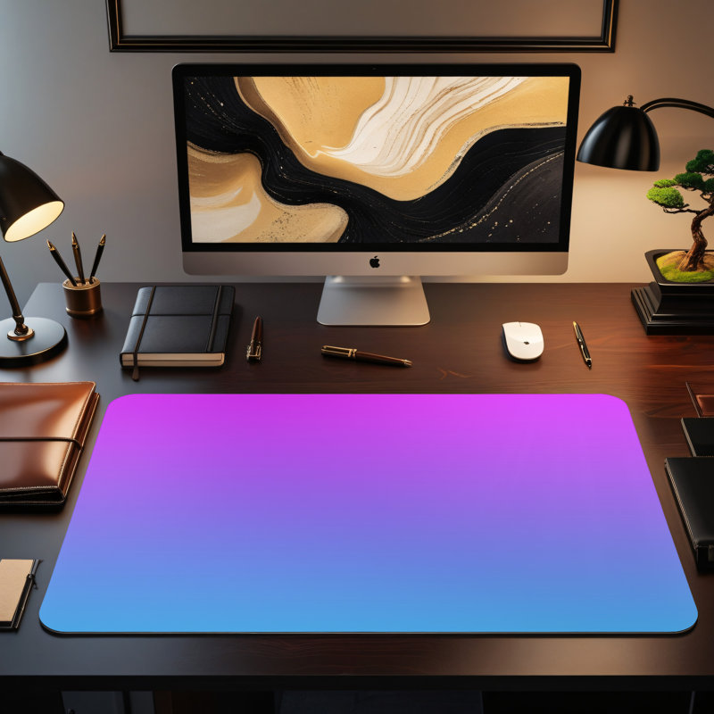 Polyester Desk Pad, 23.6x13.8