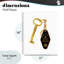 Plaque murale luxueuse Fashion Key, design par Ziwei Li