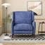 Fauteuil inclinable surdimensionné en tissu texturé-498436239
