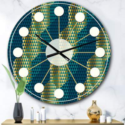 Horloge murale rétro Mid-Century