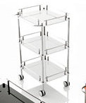 Étagère de salle de bain l 17,7 "x H 31" Complementi, Vert