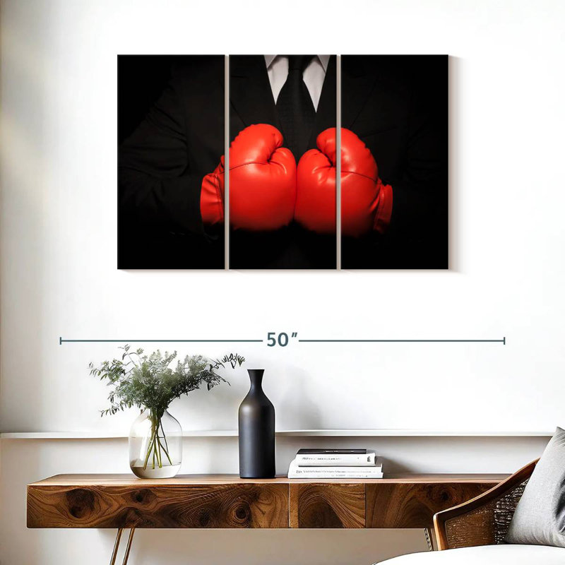 Sireci Businessman Boxer, 24" H x 38" W