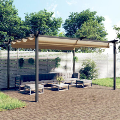 Andro 4m x 3m Metal Party Tent