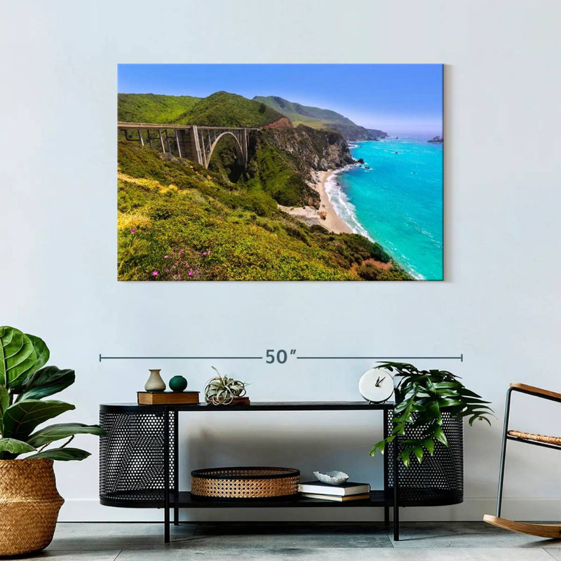 Lilie Scenic Bixby Creek Bridge, H 30 po x l 45 po