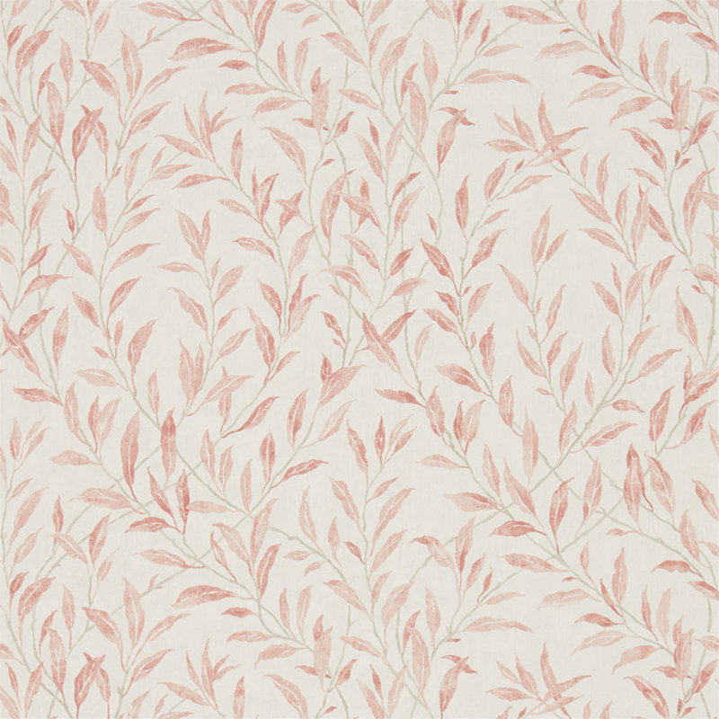 Osier Wallpaper, Rosewood/Sepia