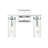 Turman 12.5" Wide 2-Light Vanity -1105401355