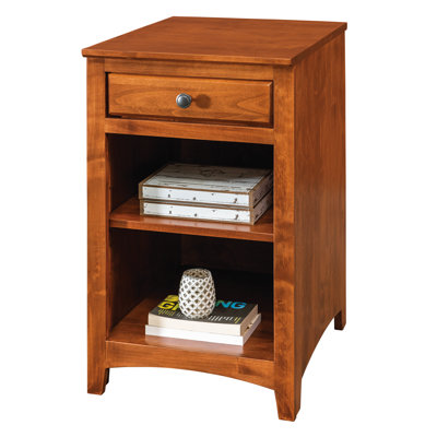 Rangement de bureau en bois massif Malani