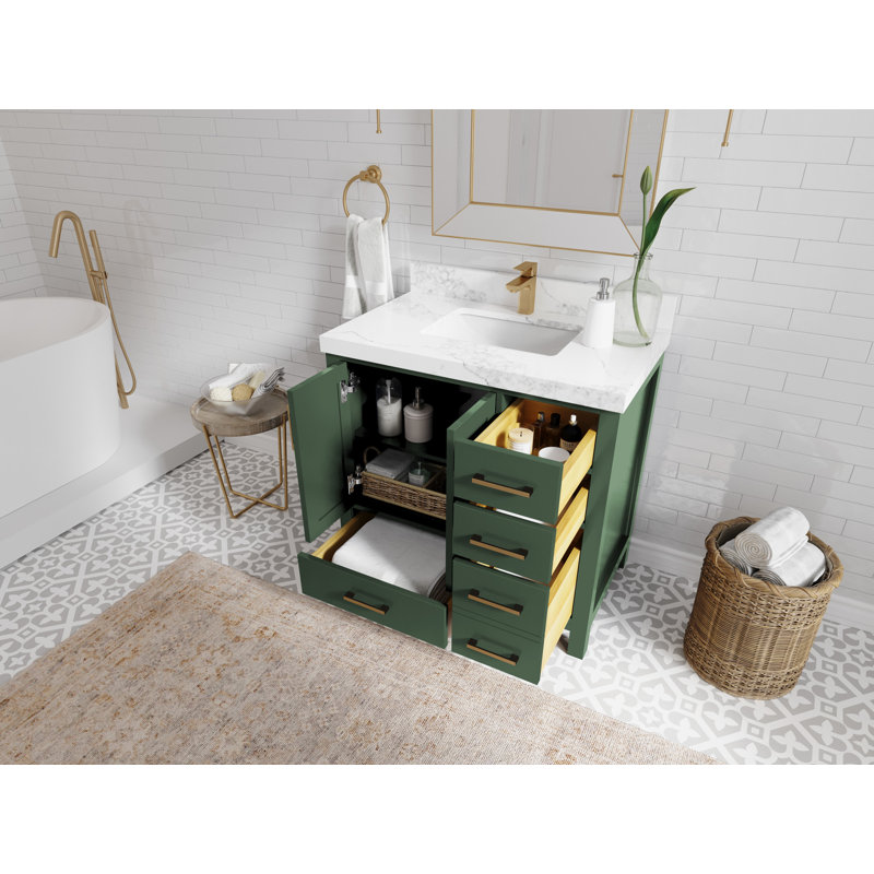 Ensemble de meuble-lavabo simple 36 po Malibu