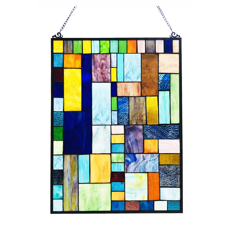 Michelle Abstract Window Panel