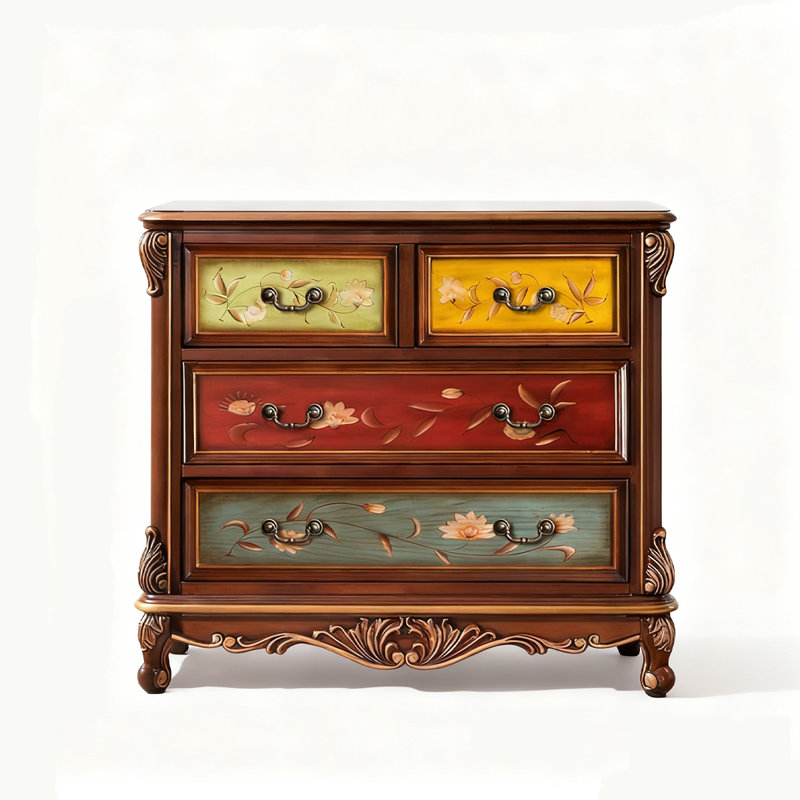 Armoire d'appoint en bois massif et manufacturé