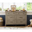 Allyssa 6 Drawer 47.2" W Dresser-705747226