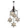 Beaudin 5 - Light Geometric Chandelier