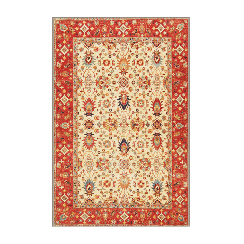 Brzozowski Oriental Indoor Rug, Rectangle 5' x 8'