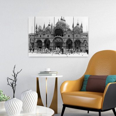 1920S 1930S St. Mark's Cathedral Piazza San Marco Venice Italy Classic Retro Vintage Architecture Urban Wall Art