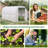6.6 ft W x 11.5 ft D Hobby Greenhouse