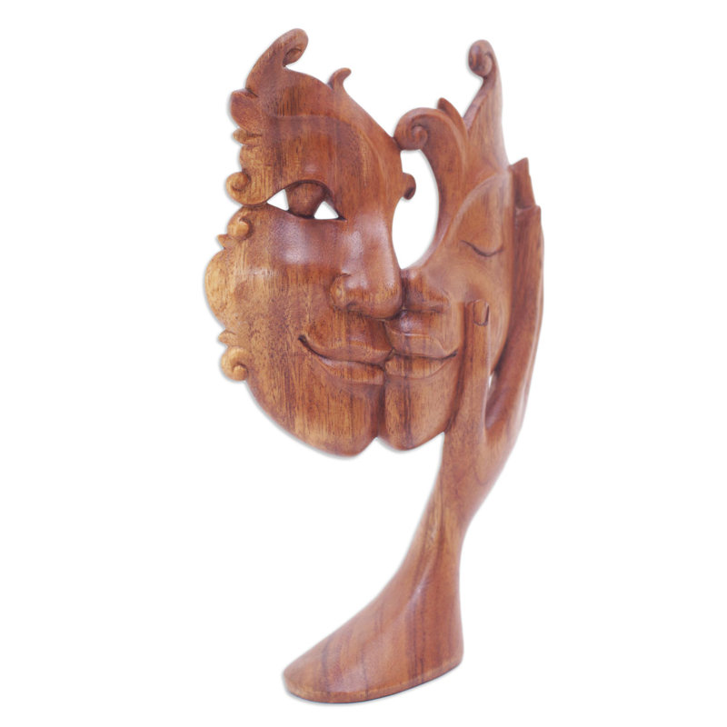  Handmade Lovely Sisterhood Wood Sculpture